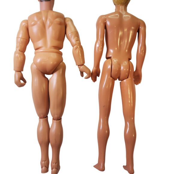 1980s Ken Doll & 1990s Power Team Action Figure Lot Male Poseable Character Toy - Picture 2 of 7